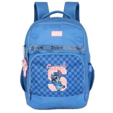 Imagem de Mochila Escolar Costas Premium Lilo Stitch Original MS50051 - Luxcel, 