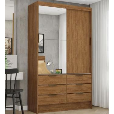 Imagem de Guarda Roupa Sevilha 2 Portas Plus Cinamomo - Carioca