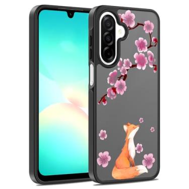 Imagem de Ftonglogy Capa para Samsung Galaxy A17/26 5G: Design floral de flores claras e fofas para meninas e mulheres, capa de celular fina e macia TPU à prova de choque flor de cerejeira (Lucky Fox)