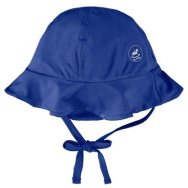Imagem de Chapéu Bebê C/ Proteção UV 50+ Azul Marinho Up Baby-Masculino