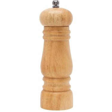 Imagem de Moedor Manual De Madeira Para Pimenta E Sal 21Cm Unyhome