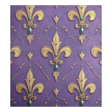 Imagem de Blueangle Capa magnética para lava-louças Mardi Gras, decoração da capa frontal da máquina de lavar louça, adesivos de eletrodomésticos, adesivos de eletrodomésticos, adesivo magnético decorativo de