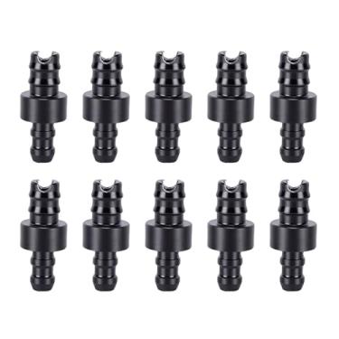 Imagem de TOPINCN 10 Unidades de Conectores de Tubo de Mangueira de Leite para Máquina de café, Acessórios de Mangueira de Sucção de Leite, Substituição de Conector de Mamilo Adequado para