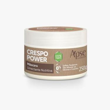 Imagem de Máscara Capilar Umectante Nutritiva Crespo Power 300g - Apse - 100% VE