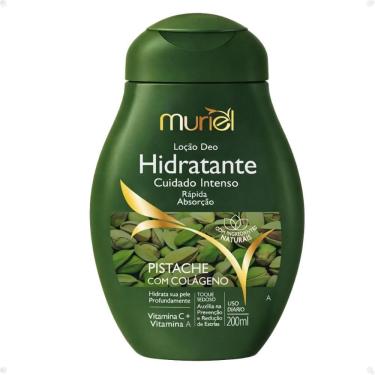 Imagem de Loção Deo Hidratante Corporal Muriel Pistache Com Colágeno 200ml