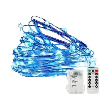 Imagem de Luzes De Cordão LED À Prova d'Água Com Fio De Cobre, Controle Remoto, 