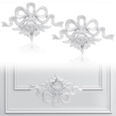 Imagem de Panel de Moldura de Esquina para Pared Estilo Francés de PU Pangda 21x