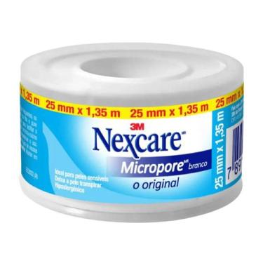 Imagem de Esparadrapo Nexcare Micropore Branco 25Mmx1,35M