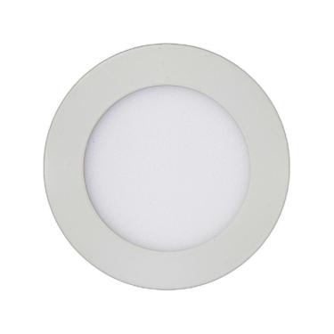 Imagem de Painel Led Kian Redondo Sobrepor Branco 12W Bivolt 6000K - L