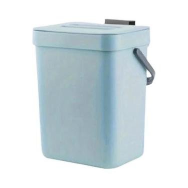 Imagem de Lixeira Ecológica Com Fechamento Silencioso E Economia De Espaço 3/5L 