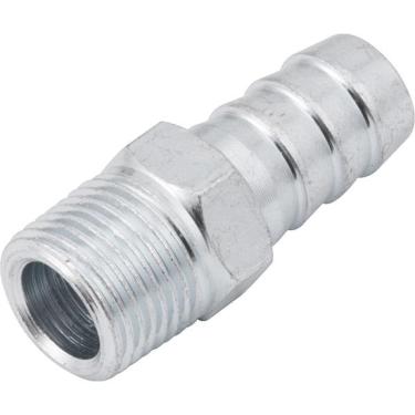Imagem de Espigão Fixo Macho Para Mangueira 1/2  Rosca 3/4  Npt Aço Zi