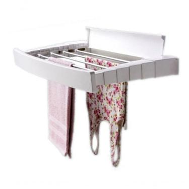 Imagem de Varal Retrátil Mágico Maxweb Branco