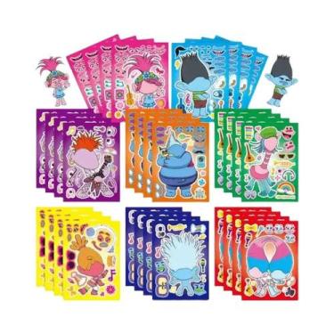 Imagem de Suprimentos Para Festa Com Tema Trolls Para Crianças, 8 a 16 Peças De 