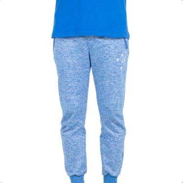 Imagem de Calça Moletom Cruzeiro Masculina Mescla Azul-Masculino