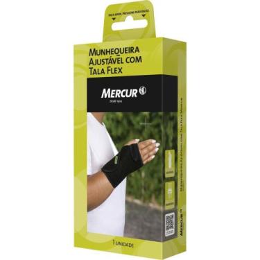Imagem de Munhequeira com Tala FLEX Ergonômica em Neoprene Microperfurado - Merc