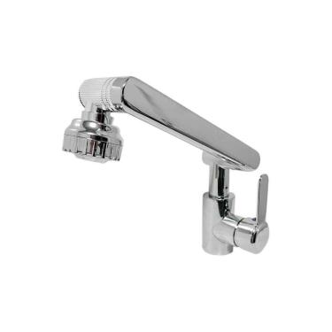 Imagem de Torneira Misturador Lavatório Flex Ducha Monocomando Cromado