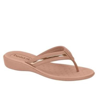 Imagem de Chinelo Plataforma Beira Rio Elegante Casual-Feminino