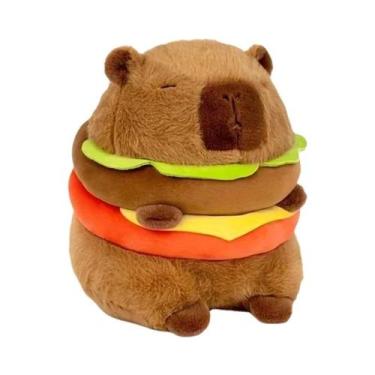Imagem de Brinquedo De Pelúcia Capivara De 23cm, Boneco De Animal De Estimação M