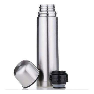 Imagem de Garrafa Térmica Aço Inox 1 água Suco Chá Café 750ml