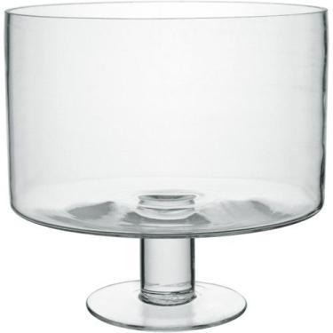 Imagem de FRUTEIRA HOME&CO COM PE VIDRO CENTRO DE MESA 24x22x22cm TRANSPARENTE