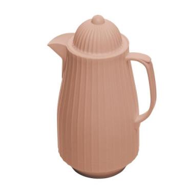 Imagem de Garrafa Térmica Lyor Mini Bambude Plástico Bege 400ml