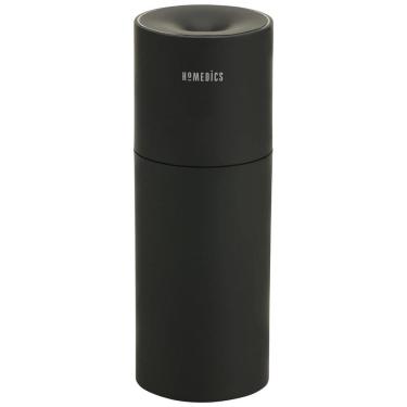 Imagem de Umidificador Portátil 250mL de Névoa Fria para Viagens com Luz e 2 Configurações, Homedics, Preto