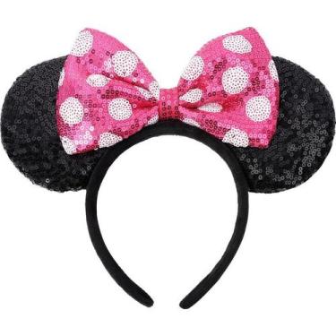 Imagem de Bandana Mouse Ears ETLUK para mulheres e meninas (rosa)