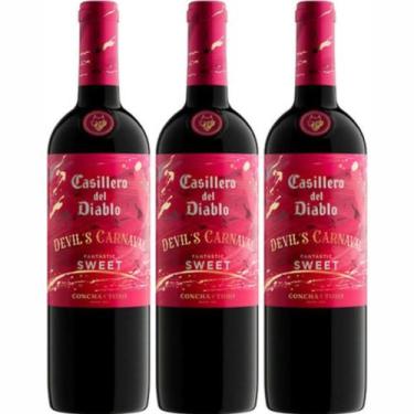 Imagem de Vinho Devils Fantastic Sweet Casillero Del Diablo 750ml com3