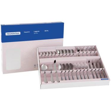 Imagem de Faqueiro Tramontina Inox 30 Peças - Laguna, Prata, 30