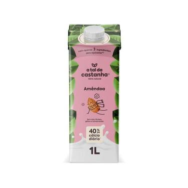 Imagem de Bebida Vegetal de Amêndoa Plant Power A Tal da Castanha 1L, Amêndoas, 