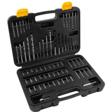 Imagem de Jogo Combinado Brocas e Bits Com 70 Peças Vonder