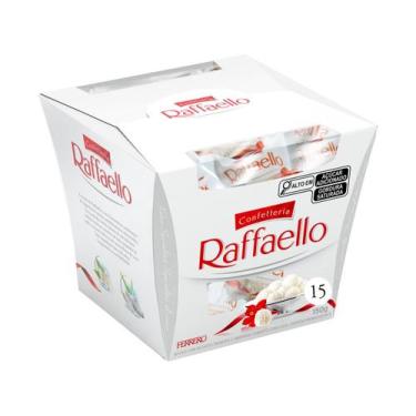 Imagem de Bombom Confetteria Wafer Raffaello Amêndoa e - Coberto com Coco Cremos