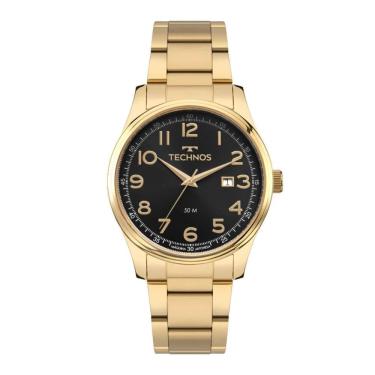 Imagem de Relógio Technos Masculino Ref: 2115uci/1p Classic Dourado