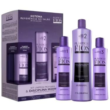 Imagem de Cadiveu Plastica Dos Fios Kit Tratamento Disciplinante 2x300ml 1L Redu