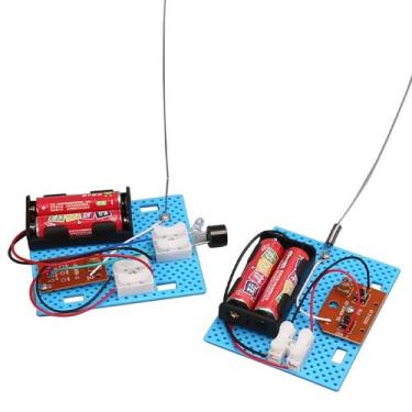 Imagem de Kit de experimentos científicos DIY Wireless Telegraph para crianças -
