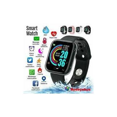 Imagem de Relógio Smartwatch ABD20 Pulseira Inteligente Monitor Cardíaco Pressão