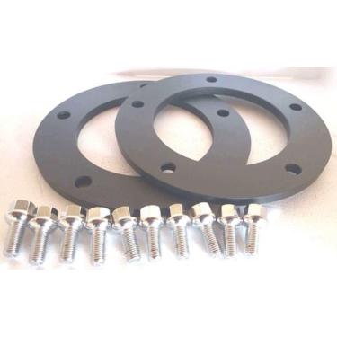 Imagem de 02 Pçs Espaçador De Roda Fusca 5 Furos 5x205mm 10mm Esp Cpf - DHSC