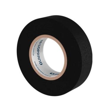 Imagem de Fita Isolante Soprano 18mm x 10m Preta