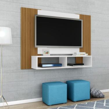 Imagem de Painel para TV até 48 Polegadas 2 Nichos Navi Bechara