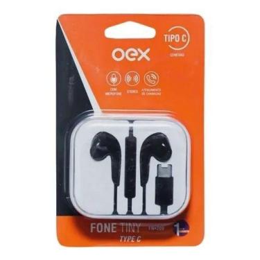 Imagem de Fone de ouvido tiny type c com microfone fn209 oex