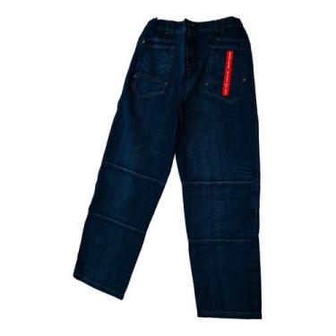 Imagem de Calça Jeans Infantil Menino Menina - anjo da mamãe, Vermelho, 16