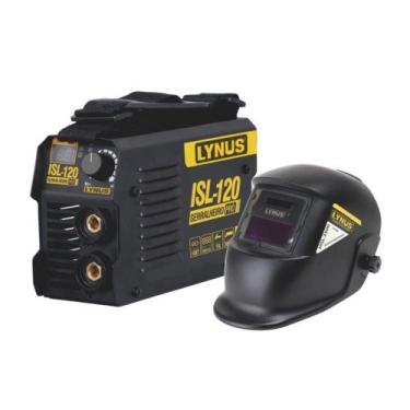 Imagem de Kit Máquina Inversora Solda Serralheiro TIG/MMA 100A 220V + Máscara So