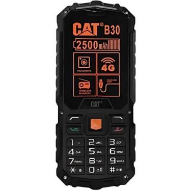 Imagem de Celular Para Idosos Cat B30 4G  Prático, Resistente e Perfeito Para Us
