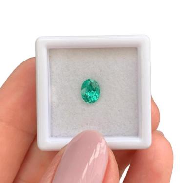 Imagem de Esmeralda Oval 0,59ct (2) - ENE2ESE