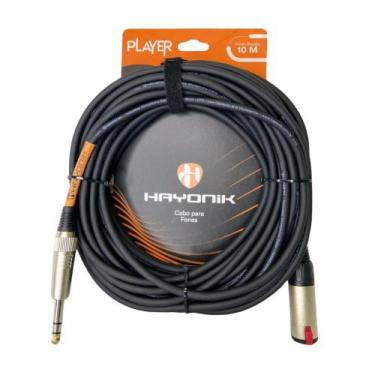 Imagem de Cabo Extensor Player P10 (F) x P10 (M) 10m Preto Hayonik, Player