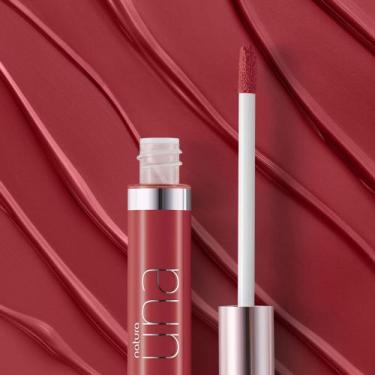 Imagem de Batom Matte Intransferível Una 8ml - Maquiagem , Nude 6-M
