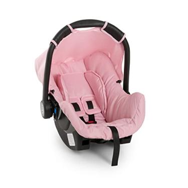 Imagem de Galzerano Bebe Conforto Cadeirinha Auto Infantil 0 Até 13Kg Dispositivo De Retenção Grid Rosa