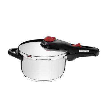 Imagem de Panela de Pressão Tramontina Solar em Aço Inox 22 cm 4,5 L