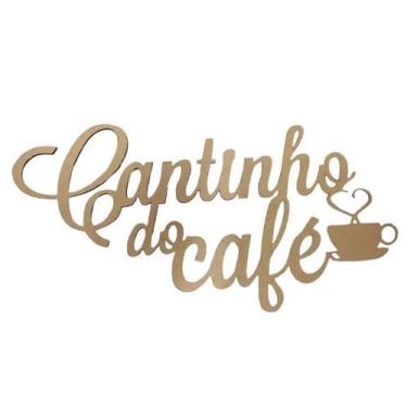 Imagem de Placa Cantinho Do Café Natural M002 - Mix