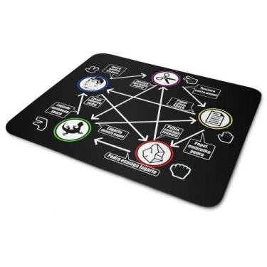 Imagem de Mouse Pad Geek Gamer - Pedra, Papel, Tesoura... - JPS INFO